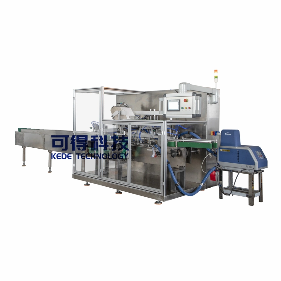 Automatic Oral Liquid Bottle Packing /Cartoning Into Big Carton Machine Multifunctional Packaging Equipment Box Cartoner Price